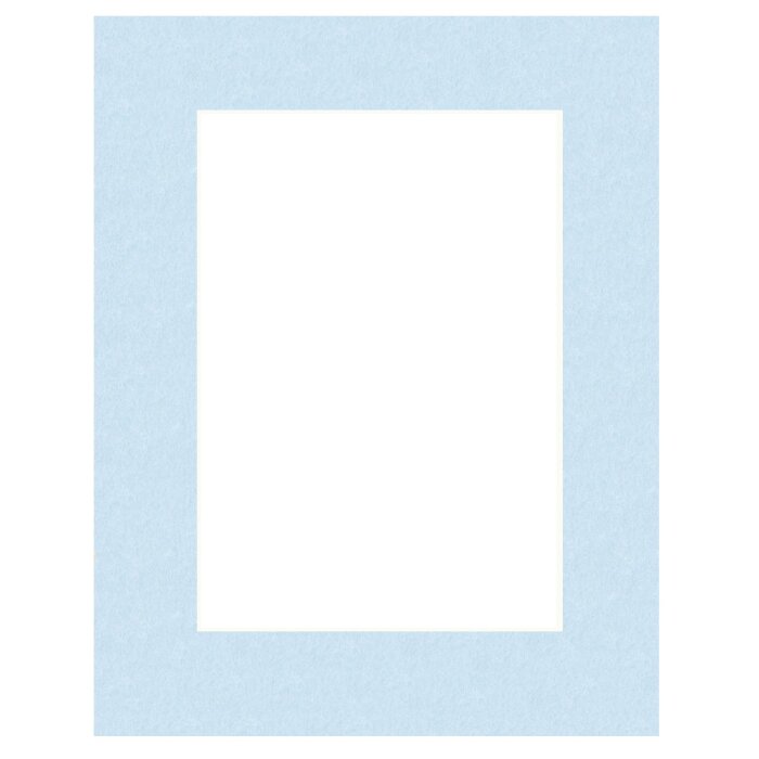 Passe-partout 50x50 cm - 40x40 cm Perg Blue