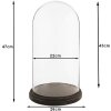 Couverture de repas en verre 6GL1273 Clayre Eef