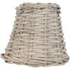 6lak0256 Clayre et Eef Abat-jour en rotin naturel ø 14x12 cm - e27