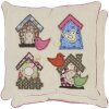 Coussin décoratif Maison des oiseaux - KG002.001 Clayre Eef