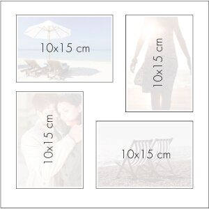 Goldbuch Album photo jumbo Romeo blanc 30x31 cm 100 pages blanches