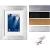 Henzo cadre photo aluminium Luzern avec passe-partout oblique