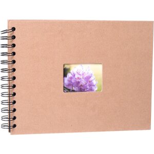 HNFD Album spirale Buldana 23x17 cm 40 pages noires