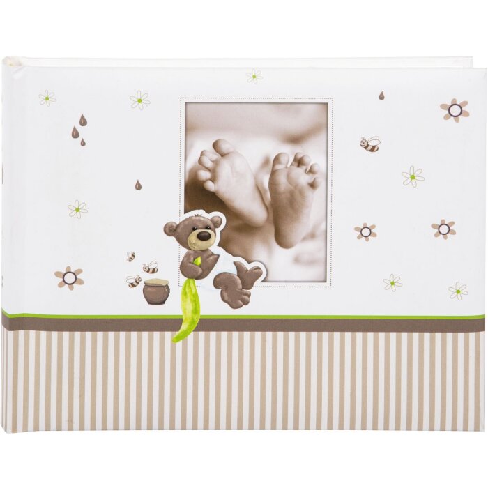 Goldbuch album photo ourson en miel 22x16 cm 36 pages blanches