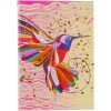 Goldbuch carnet de notes A5 Flower Kolibri 15x21 cm 200 pages couleur crème