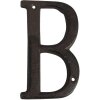 Lettres en fonte 13 cm A-Z et &
