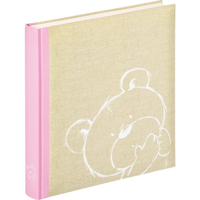 Walther Babyalbum Dreamtime rose 28x30,5 cm 50 pages blanches
