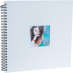 HNFD Album spirale Khari 33x33 cm 50 pages blanches ou noires