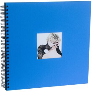 HNFD Album spirale Khari 33x33 cm 50 pages blanches ou noires
