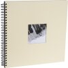 HNFD Album spirale Khari 33x33 cm 50 pages blanches ou noires