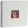 HNFD Album spirale Khari 33x33 cm 50 pages blanches ou noires
