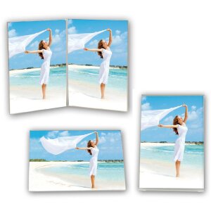 Cadre photo acrylique ZEP portrait et paysage cadre double
