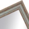 Verre miroir cadre en bois H740 gris 20x20 cm