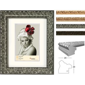 Cadre baroque rococo en bois