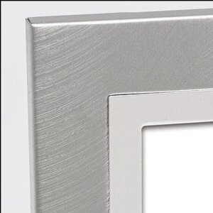 Cadre métallique ZEP Wels argent et bronze 10x15 cm à 15x20 cm
