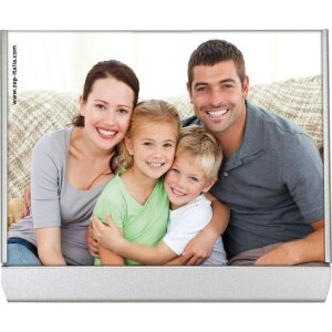 Cadre photo métallique Flip 10x15 cm, 13x18 cm et 15x20 cm