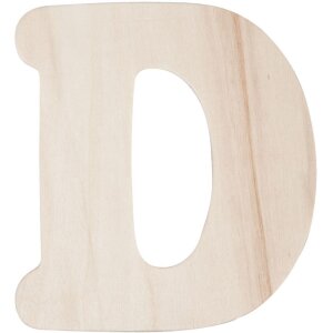 Lettres A à Z en bois 11 cm