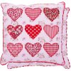 Coussin décoratif Coeurs II - KG001.013 Clayre Eef