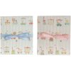 Leporello Animal Train rose et bleu