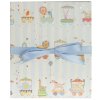 Leporello Animal Train rose et bleu