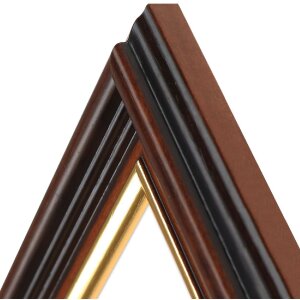 Cadre en bois H015 Antique verre normal 10x15 cm