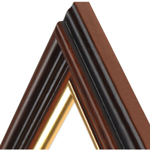 Cadre en bois H015 Antique verre normal 28x35 cm