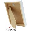 Cadre en bois S223K 40x50 cm blanc