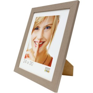 Cadre en bois Deknudt S226K 50x70 cm taupe