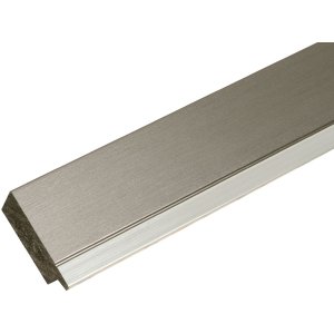 Cadre plastique S41N acier-argent 20x30 cm