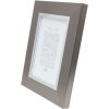 Cadre plastique S41N acier-argent 20x30 cm