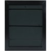 Cadre plastique S41N acier-argent 20x30 cm