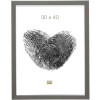 Cadre plastique S41VK7 gris 15x30 cm