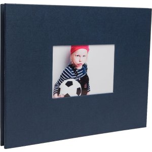 Album à vis Laddi 38x30 cm pages blanches et noires