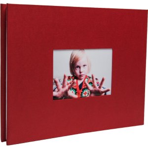 Album à vis Laddi 38x30 cm pages blanches et noires