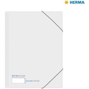 Étiquettes Premium A4, blanches 52,5x21,2 mm papier mat 1400 pcs.