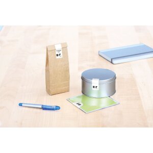 Étiquettes A4 blanches 63,5x29,6 mm extrêmement adhésives papier mat 675 pcs.