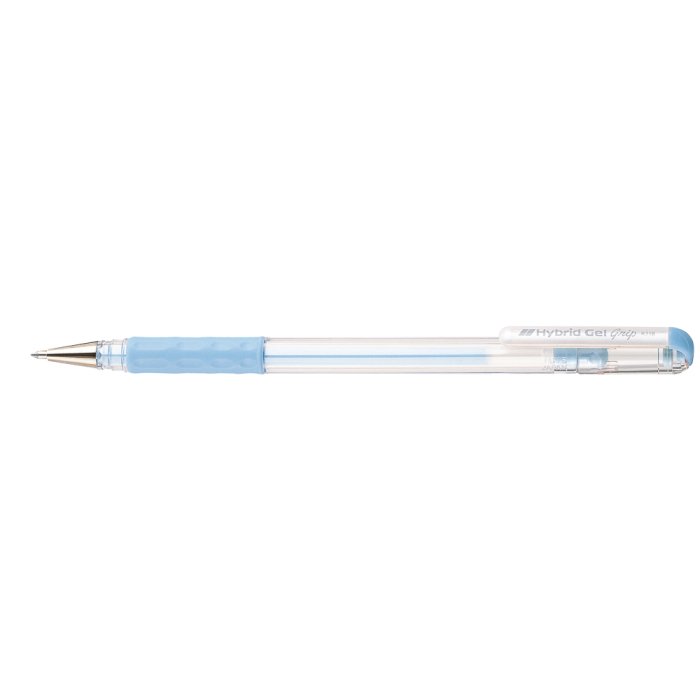 Stylo gel Hybrid Gel Grip 0,4 mm bleu pastel