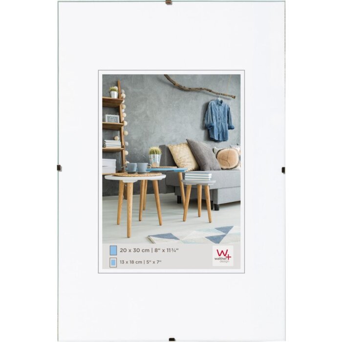Porte-photos sans cadre 60x80 cm verre antireflet