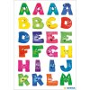 Autocollants HERMA Visages de papier rigolos Lettres 2 feuilles