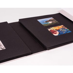 HNFD Maxi-album photo Lona 100 pages noires 34,5x33 cm