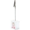 Photo clip cube avec petit cube photo pour 1 photo