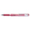 Roller à encre gel HybridGel Grip DX 0,5 mm rouge métallique
