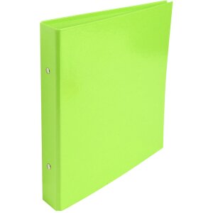 Classeur à anneaux Exacompta avec 2 anneaux 25mm Iderama A5 couleurs assorties