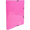 Classeur à anneaux avec élastique 4 anneaux 15mm Iderama - A4 coloris assortis