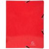Classeur à anneaux avec élastique 4 anneaux 15mm Iderama - A4 coloris assortis