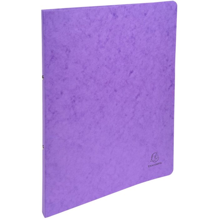 Classeur à anneaux en carton Manila avec 2 anneaux 15mm Nature Future® A4 Violet