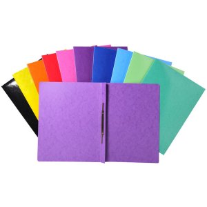 Classeur à levier Manila 355g-m2 Iderama - A4...
