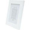 Cadre plastique S42P Deknudt blanc clair 30x40 cm