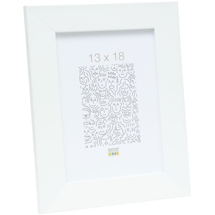 Cadre plastique Deknudt S42P blanc clair 30x45 cm