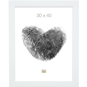 Cadre plastique Deknudt S42P blanc clair 30x45 cm